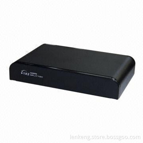 HDMI® 1.4V 1 x 2 HDMI® Splitter, Supports 4 x 2K, 5V DC Voltage